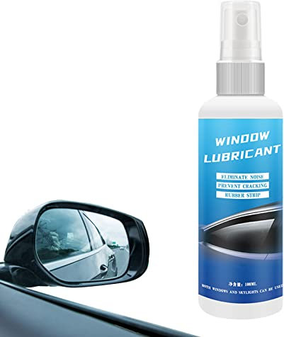 Lecerrot Lubrificante al Silicone per - Lubrificazione per restauro di superfici in Gomma Automatica da 100 ml,Spray in Silicone Multiuso per Sollevare Liberamente, eliminare Rumore