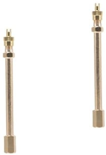 Ciieeo 2 Pezzi Prolunga Valvola Pneumatici Estensore Valvole per Auto Camion e Facile Installazione e Compatibile con Valvole Standard