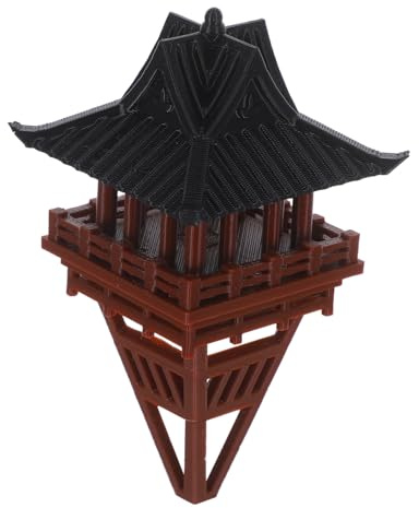 Gatuida Padiglione Galleggiante in Miniatura Per Decorazioni Da Da in Per Bonsai e Paesaggi Micro