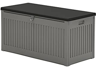 Garden Impressions Voll Kunststoff Aufbewahrungsbox Jersey 270 Liter mit Hubautomatik