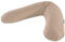 Theraline Ersatzbezug für Das Original Schwangerschaftskissen & Stillkissen, Stillkissen Bezug 190 cm, Jersey aus 100% Bio-Baumwolle, Farbe: Cappuccino