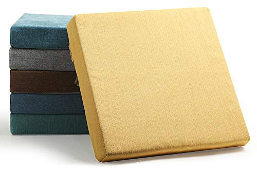 Semplice Stile Tailandese Naturale Lattice Cuscino,Sedentario Non è Stanco Adatto per Sedia da Ufficio Seggiolino Auto Sedia A Rotelle,Poliestere Tessuto,può Alleviare Pressione De-Un 40 * 40 * 6cm