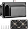 AUTOXBERT Lüftung Abluftventilator Side Air Vent Lüftung Wohnwagen Wohnmobil Anhänger RV 12V für Camper Trailer Boat Marine Yacht, Schwarz