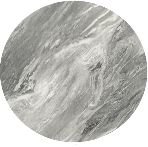 serladur Tischplatten, Dekor Lavant 80 cm rund, wetterfest für Garten, Terrasse, Balkon in Gastroqualität Ersatztischplatte Bistro Tisch Werzalitverfahren Wermodin Topalit Werza