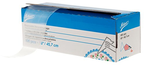 Ateco Disposable Decorating Bags, 18-Inch, Pack of 100