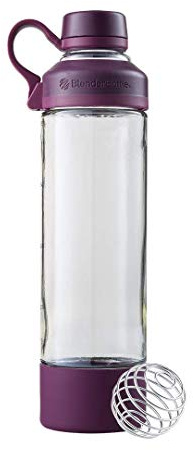 Blandare Flaska Mantra Unisex Proteinblandare Flaska med Blenderball Visk 600 ml Plommon 590 ml