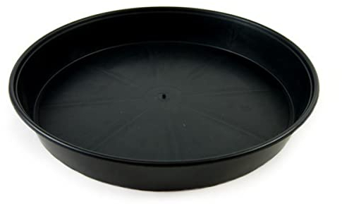 Cis products Soucoupe pot ronde noire 35cm