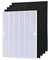 WuYan 4 pz Purificatore d'Aria Parti Carbonio Pre-filtri e 1 pz Principale Filtro HEPA per 115115 5300 5500 6300