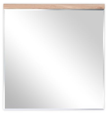 SONOS Wandspiegel in Altesche massiv - Geschmackvoller Spiegel für Flur & Garderobe - 80 x 85 x 2 cm (B/H/T)