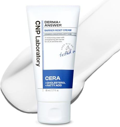 CNP Barrier Restoration Cream - Deep Moisture Strengthens Skin Barrier Ceramide Suitable for Dry and Sensitive Skin Korean Skin Care 2.7ml