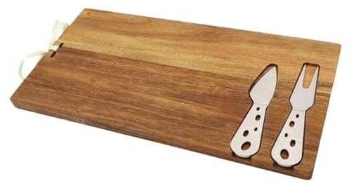 JWMSXYQR ostbräda ostbräda och köttbrädor set ostbräda med serveringsredskap grillbräda för tillagad mat