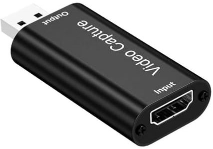USB 2.0 jusqu'à HDTV - Enregistrement vidéo - Jeu de cartes - Adaptateur pour enregistrement 1080p en streaming - Large compatibilité