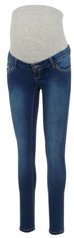 MAMALICIOUS dam mammabyxor Mllola Slim Blue Jeans Noos B.