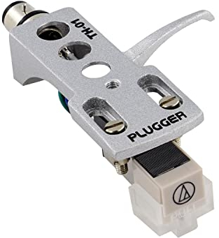 Plugger Porte-cellule avec cellule Audio Technica AT3600L. Pointe elliptique. Bras 4 points. Standard 1/2 pouce. Platine vinyle Tourne disque Hifi Phono. Technics, SME. Qualité Pro.