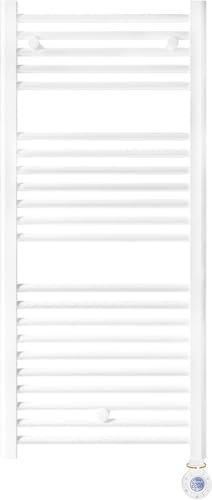 Radiador Toallero Eléctrico Fluido Blanco Programable (700 W)