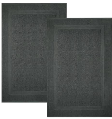 Infinitee Xclusives Cotton Bath Mat (86 x 55 cm) - Bathroom Mat - 2-Pack