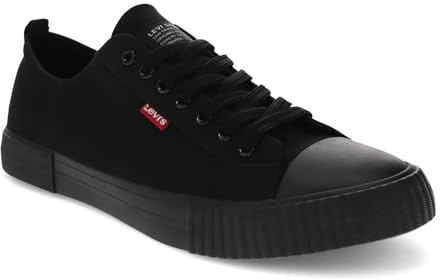 Levi's Men's Casual Sneaker, Black, 8 UK