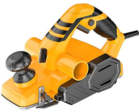 Cepilladora de Madera eléctrica de 220V 1100Power con Bolsa para el Polvo, Cuchillas de 82Mm, máquina de Corte de carpintería de cepilladora eléctrica de sobremesa de Velocidad VAR