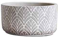 Vaso da fiori moderno in cemento per giardino esterno e decorazione per la casa, piccoli vasi per piante da tavolino da caffè ufficio 8,9/10,4/10,9 cm (oro)