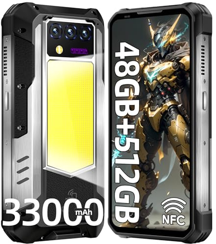 OUKITEL WP100 Titan (NFC - 6.8'' - 16/512GB - 33000mAh) Black