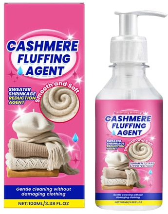 KOAHDE Waschmittel für Wolle und Kaschmir,100ML,1PC,Effektiv Gegen Verfilzung,Spezial Waschmittel für Schals und Tücher