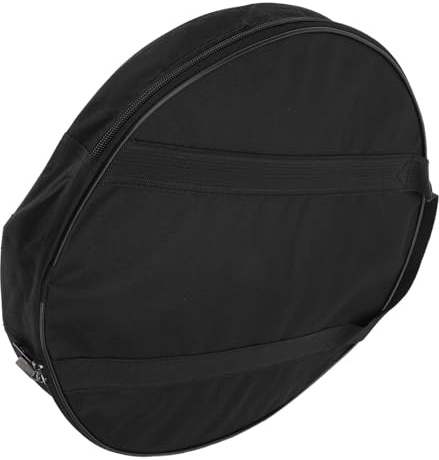 UTHCLO Verdickte Gongtasche aus Oxford Gewebe mit Rostfreiem Reißverschluss Tragbare Schutztasche für Becken 40X8cm mit Handgriff und Schultergurt für Sicheren Instrumententransport