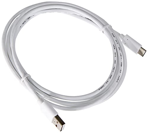 PremiumCord Câble de Connexion USB, Charge Jusqu'à 3A, Puissance 60W, Prend en Charge PD 3.0 / QC 4.0, Câble de Données Jusqu'à 480 Mbit/s, USB Type A Mâle vers Type C Mâle, Blanc, 2m