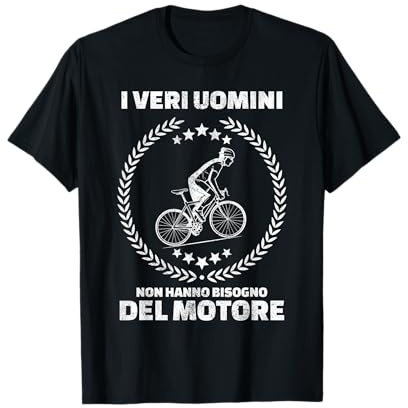 Ciclista Divertente Ciclismo Bicicletta Regalo Vintage Uomo Maglietta