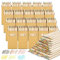 Svalor 20 Packungen Buntstifte-Set mit je 6 Buntstiften, 120 Mini Buntstift Mehrfarbig Holzstifte im Kartonetui, Buntstifte für Kinder Kunst Zeichnung, Skizzieren und Färbung