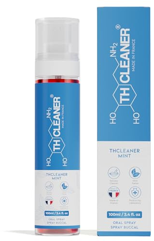 THCleaner – Spray Bucal Anti‑THC 100 ml Menta | Detox Salival Instantáneo | Limpiador Bucal y de Saliva | Spray Detox Anti THC