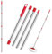 SubTack Mop Handle Replacement for Vileda Spin Mop - 58 Extendable Stainless Steel Mop Stick Compatible with Spin Turbo,Turbo Smart, EasyWring Mop Handle, Effortless Floor Cleaning