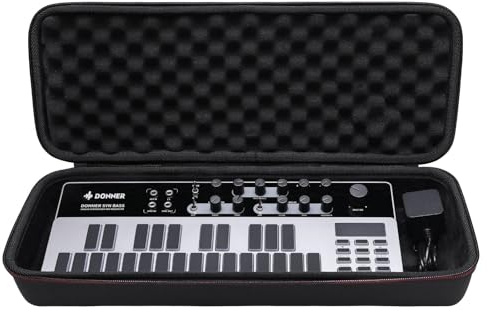 LTGEM Hülle kompatibel mit Donner Essential B1 / D1 Analog Bass Synthesizer Sequencer Performance Beat Machine, nur Hülle