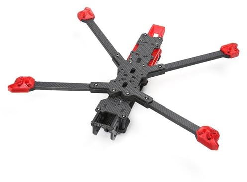 XYWOPO Chimera7 320 mm 7 tum LR ramsats med 6 mm arm, XING 2806.5 motor FPV långdistans Quadcopter ramarmar