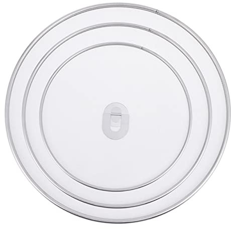 OFFSCH Paraschizzi per Pentole da Cucina in Acciaio Inox Protezione Antigrasso per Padella Coperchio Antischizzo per Friggere Schermo Antiscottatura