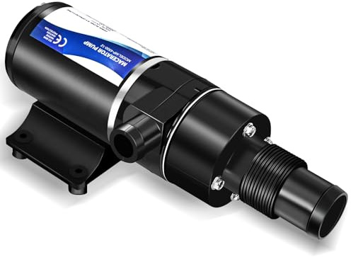 12V Macerator Pump Compatible with Jabsco 18590-2092 DC Waste Pump for RV