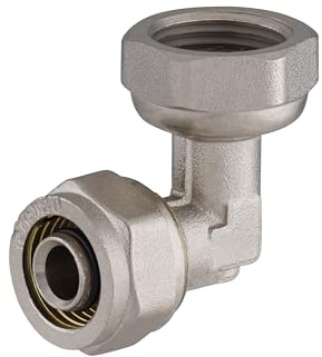 Raccord multicouche à compression (à visser) coude Ø16 - Femelle tournant 15x21 (1/2) NOYON & THIEBAULT