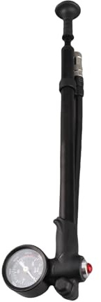 Naroote Shock Pump 300PSI High Pressure Bike Pump for Front Fork and Rear Shock, Aluminum Alloy Material, 1 X Unit