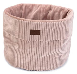 Designed by Lotte Ribbed Panier pour chat Rose 50 x 50 x 35 cm
