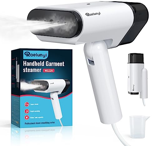 Raelunyi Ferro da Stiro Verticale - Stiratrice Verticale Pieghevole e Portatile, Ideale per Viaggi e Ufficio, Rapido nella Rimozione delle Pieghe, Adatto per Tutti i Tipi di Tessuti