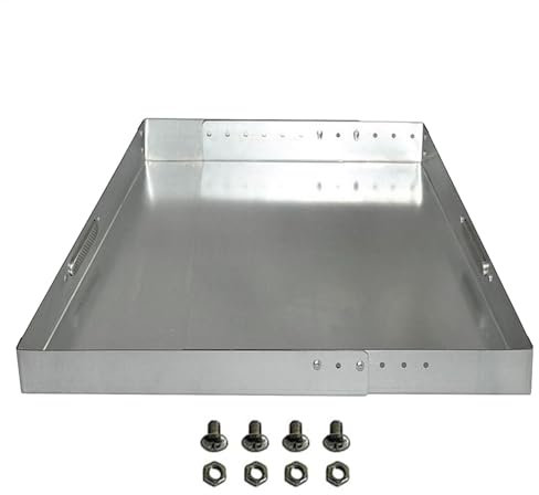 Cassetto portacenere per, in acciaio, con confezione di viti, strumento di raccolta regolabile, resistente alla ruggine, accessorio per caminetto interno