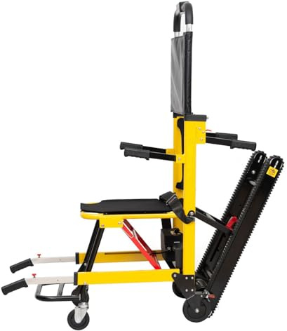 Electric Climbing Stair Wheelchair Trolley,Electric Crawler Climber, Hand Truck Climber Electric,Portable Lift for The Disabled and Elderly,350Lb