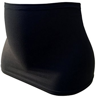 Maternity Pregnancy Belly Bump Band (Large, Black)