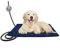 Namsan Pet Heated Pad Dog Electric Heating Mat 7 Temperature Levels Washable Safety Blanket 60 * 45 cm Heated Warmer Bed with Anti Chew Cord for Rabbit, Cat, Dog