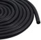 Rundschnur Dichtung 10mm x5m, Gummischaum Wetterdichtung Fugenfüllprofil Rund EPDM Moosgummi Schwarz für Spalt und Fuge Beton Füllung