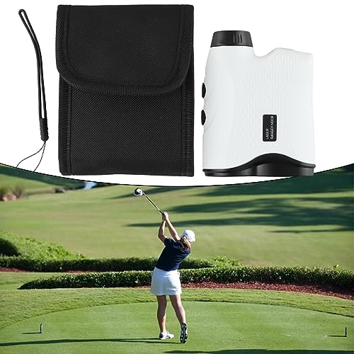 Telémetro de para golf, 500 m digital de para golf, monocular, medidor de distancia, telémetros de caza con aumento 6X para entrenamiento de para golf