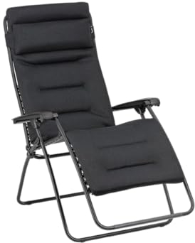 Lafuma Mobilier - Gepolsterter Relaxsessel Zero Gravity RSX Clip XL - Klappbarer Liegestuhl für Garten und Innenbereich - Strapazierfähiges AirComfort®-Gewebe - Mehrpositionenliege XL, Komfortabel