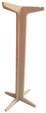LOVIVER Chime Stand Chime Holder Wooden Multipurpose Wind Chime Wood Stand Gong Stand for Bedroom Yoga Tabletop Meditation Classroom, Style A