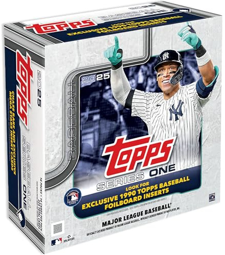 2025 Topps Series 1 Baseball – Fabrikversiegelt – Mega-Box