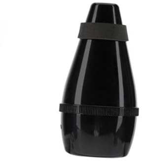Ipetboom Sourdine de Trompette Plastique Légère Noire Silencieux de Pratique Facile à Utiliser Accessoire pour Cornet et Trompette Du Bruit pour Répétition