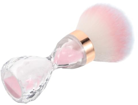PRETYZOOM Cepillos de Limpieza Mango Herramientas para Limpiar Uñas Cepillo para Polvo Brocha para Polvo de Uñas Pinceles de Maquillaje Acrílicas Color